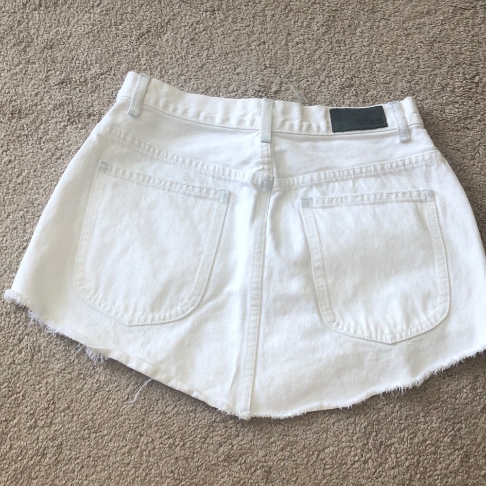 Carmar Denim
WHITE BEATRICE ZIP FRONT SKIRT - Picture 4 of 8